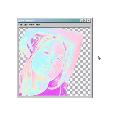 The Files Are In The Computer Virus Girl GIF