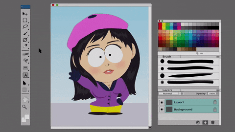 The Files Are In The Computer Wendy South Park GIF