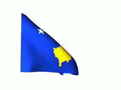The Flag Of Republic Of Kosovo GIF
