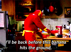 The Flash Back Before This Banana GIF