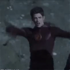 The Flash Barry Allen Dancing GIF