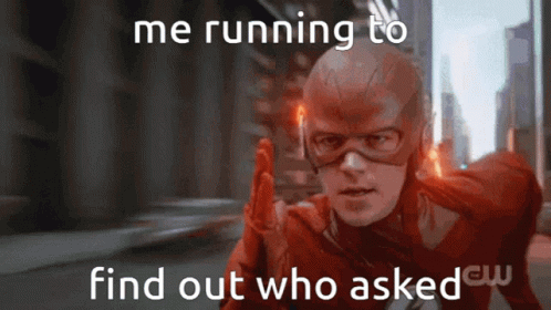 The Flash Find Out Who Asked GIF