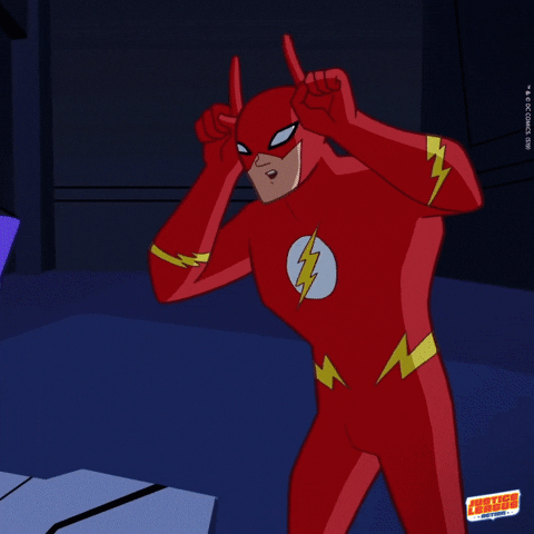 The Flash Finger Horn GIF