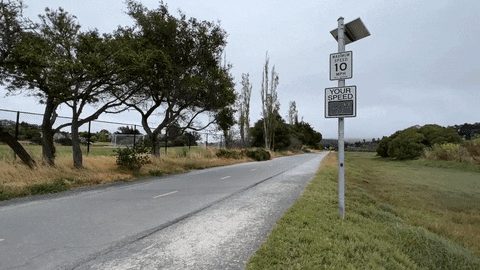 The Flash Passing Motor GIF