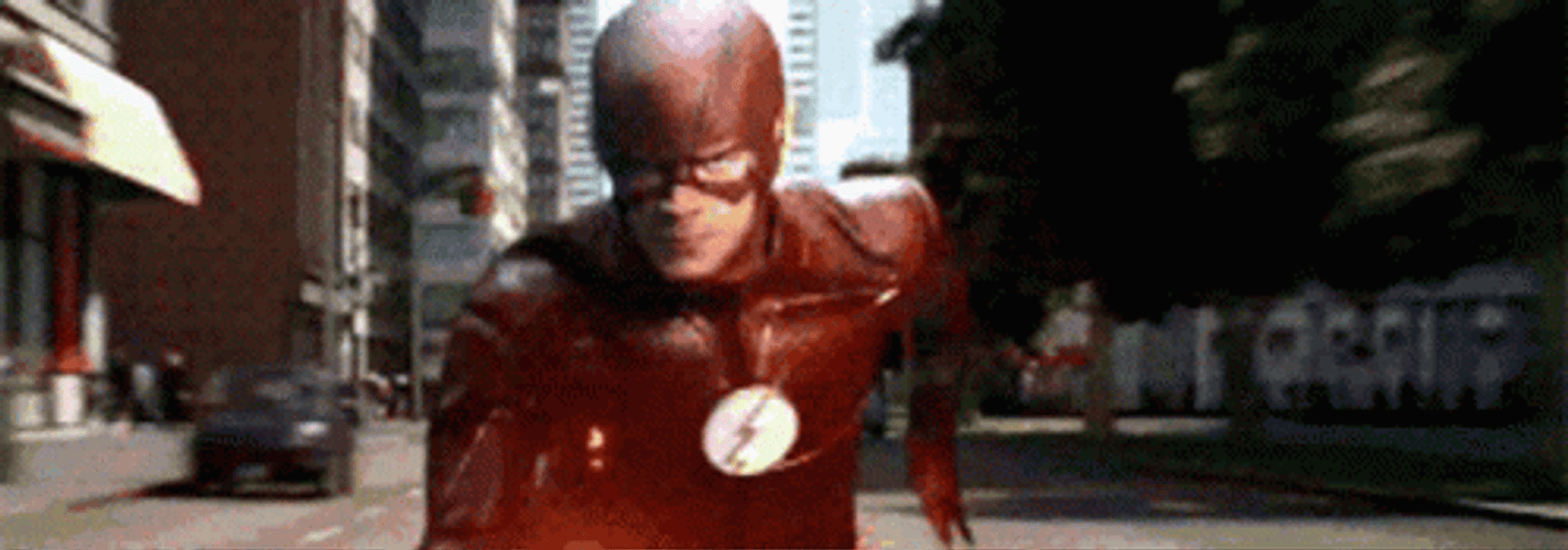 The Flash Running Power Barry Allen GIF