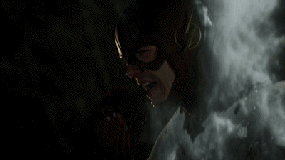 The Flash Smoking Body GIF