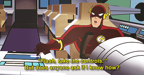 The Flash Take The Control GIF