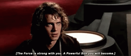 The Force Is Strong With This One Anakin GIF