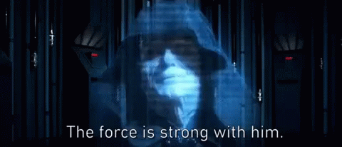 The Force Is Strong With This One Darth Sidious GIF