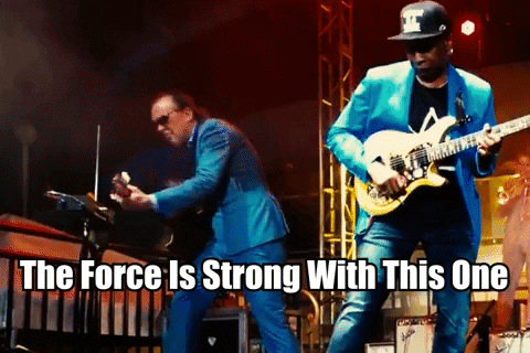 The Force Is Strong With This One Joe Bonamassa GIF