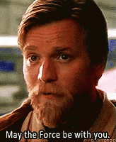 The Force Is Strong With This One Obi Wan GIF