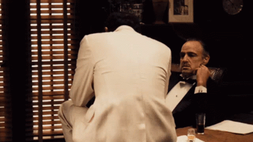 The Godfather Be A Man Scene GIF
