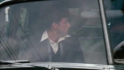 The Godfather Car Strangle Scene GIF
