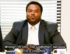 The Godfather Cinephile The Office GIF