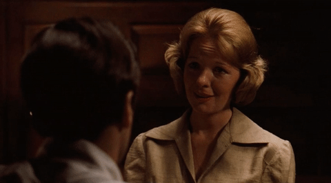 The Godfather Michael Kiss Kay GIF