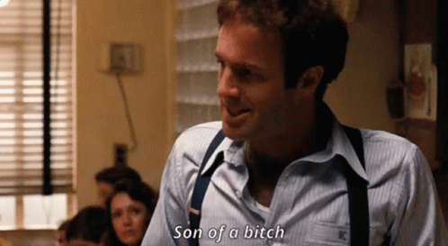 The Godfather Sonny Corleone Pissed Off GIF