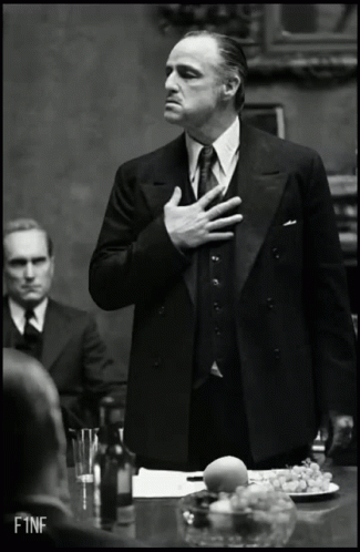 The Godfather Vito Corleone Scenes GIF