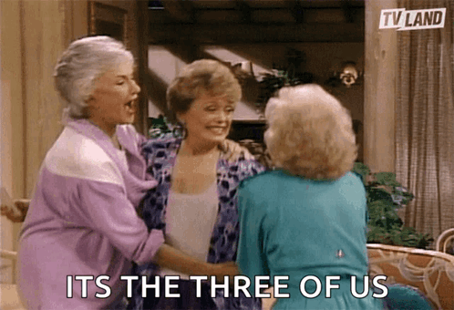 The Golden Girls It's The Three Of Us GIF