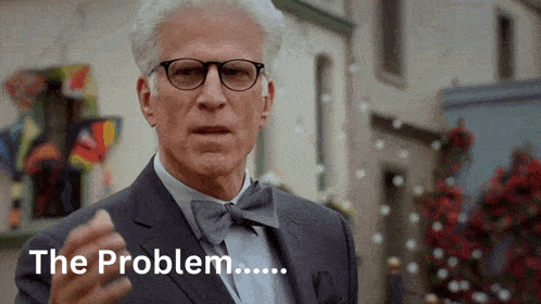 The Good Place The Problem Is Me Gif GIF