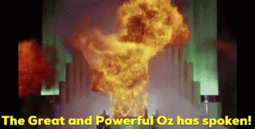 The Great And Powerful Oz Has Spoken GIF