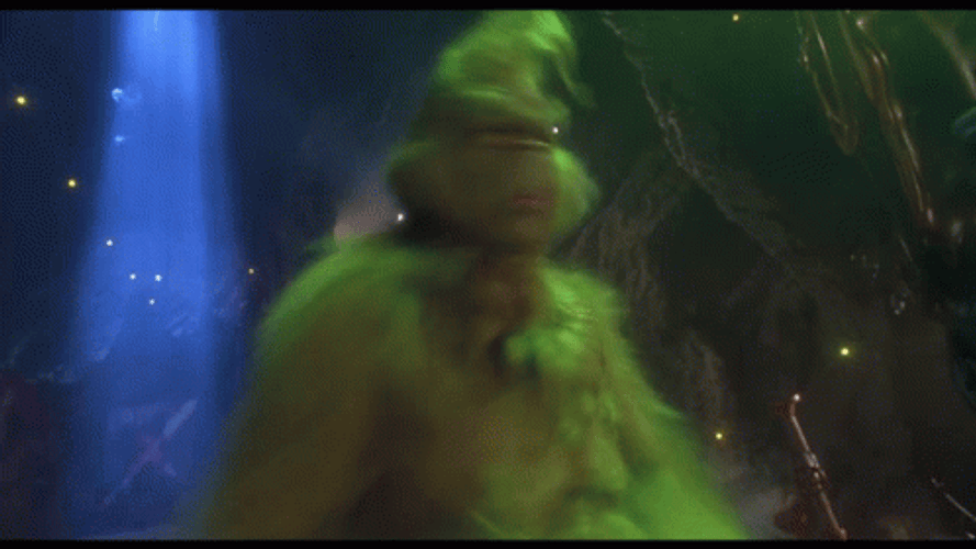 The Grinch Enraged What Do You Want GIF