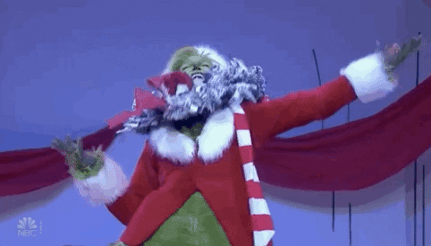 The Grinch Happy Heart Dance GIF