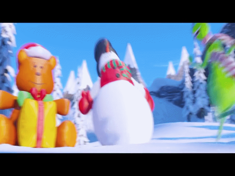 The Grinch Snow Angry GIF