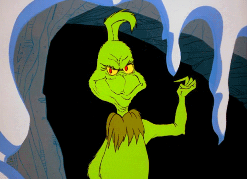 The Grinch Turning Head GIF