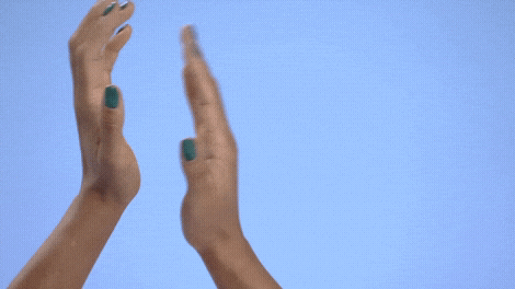 The Hands Claps Scene GIF