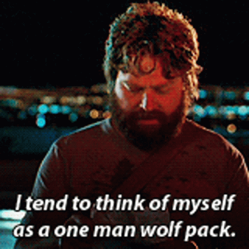 The Hangover One Man Wolf Pack GIF
