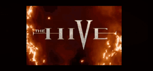 The Hive Movie Poster Fire Background GIF