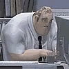 The Incredibles Bob Parr Typing GIF