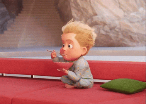 The Incredibles Dash Eating GIF