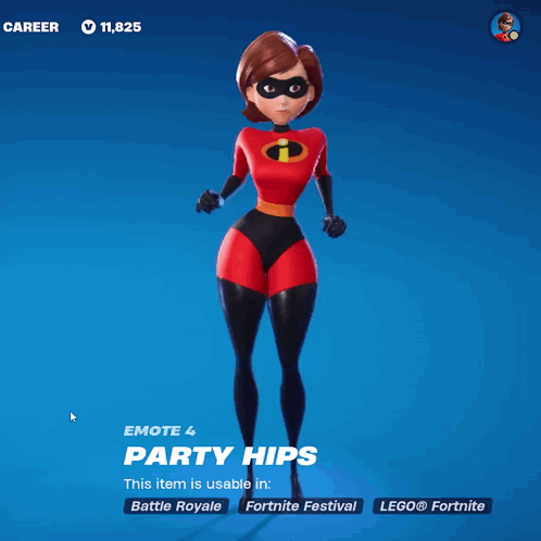 The Incredibles Helen Parr Fortnite GIF