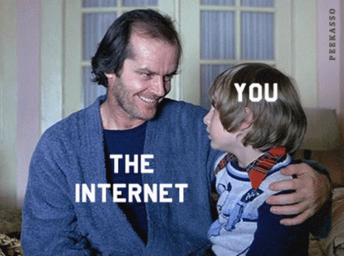 The Internet Abusing GIF