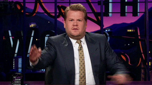 The James Corden Show In Karate Chop Mode GIF
