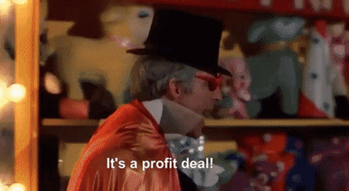 The Jerk It's A Profit Deal GIF