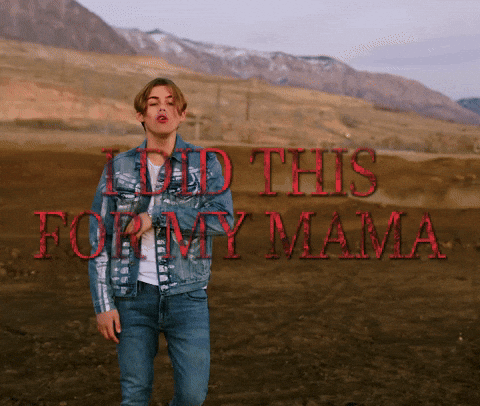 The Kid Laroi Singing For Mama GIF