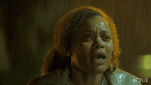 The Lady Crying In The Rain Deliverance GIF