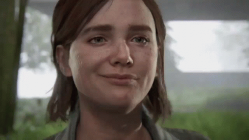 The Last Of Us Ellie Using Shades GIF