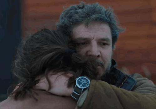 The Last Of Us Joel Hugging Ellie GIF