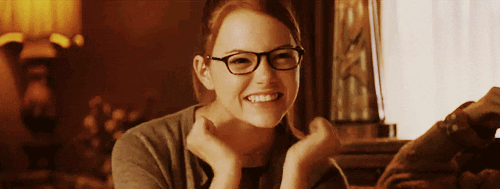 The League Emma Stone Sweet Smile GIF