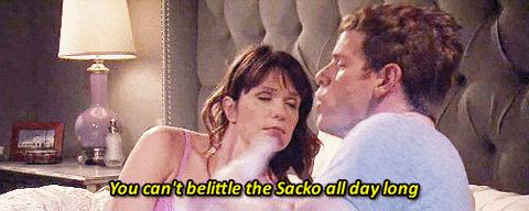 The League Quarrel On Bed GIF