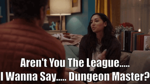 The League Woman Asking GIF