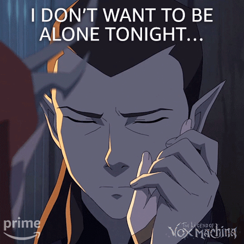 The Legend Of Vox Machina Man With Hand On Face GIF