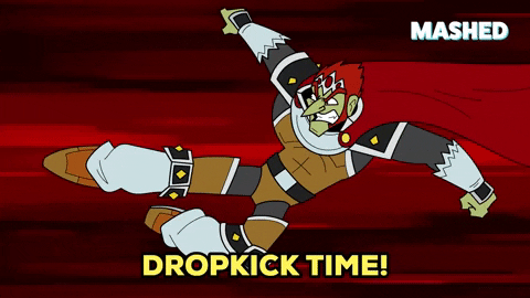 The Legend Of Zelda Drop Kick Time GIF
