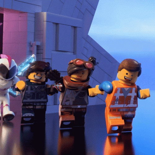 The Lego Movie Marching GIF