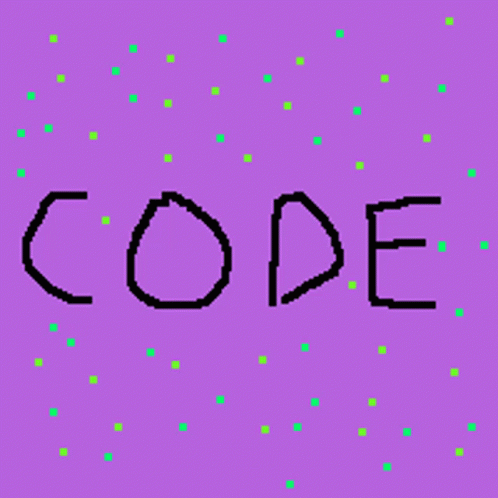The Letter C Is Displayed In A Pixel Art Style On A Purple Background GIF