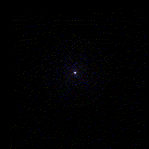 The Letter G Is Visible In The Dark With A Green Background GIF