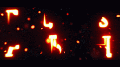 The Letters R L S T And R Are Lit Up GIF